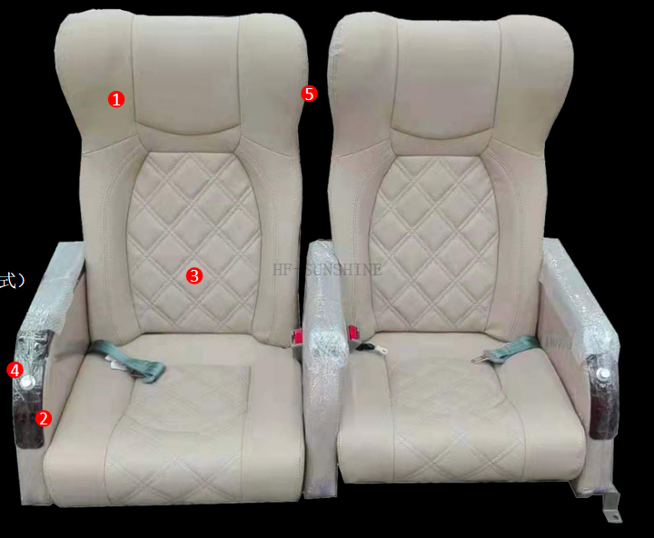 Factory Hot Sale Luxury Bus Seat Yutong Zhongtong Ankai Higer Kinglong