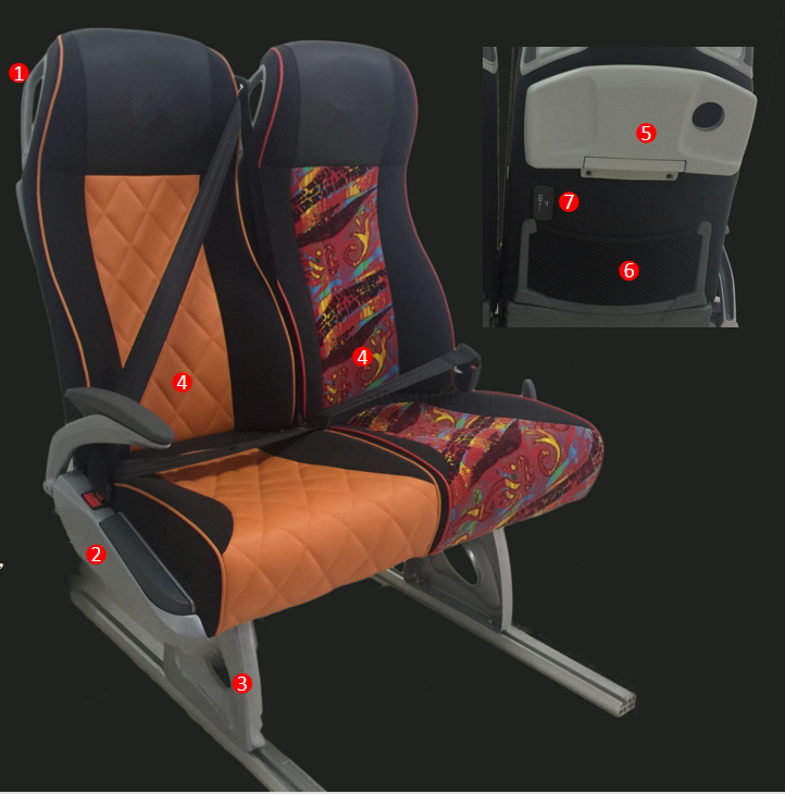 Factory Hot Sale Bus Seat for Bus Passenger at Good Price