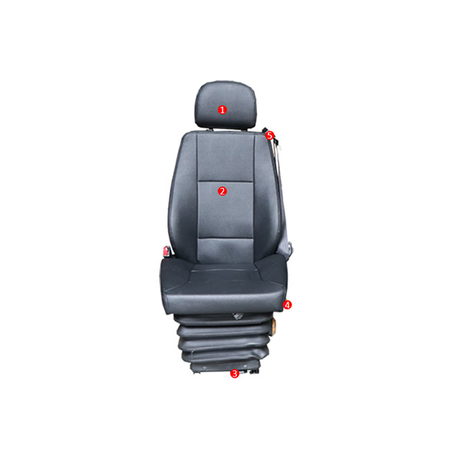 Driver bus truck seat